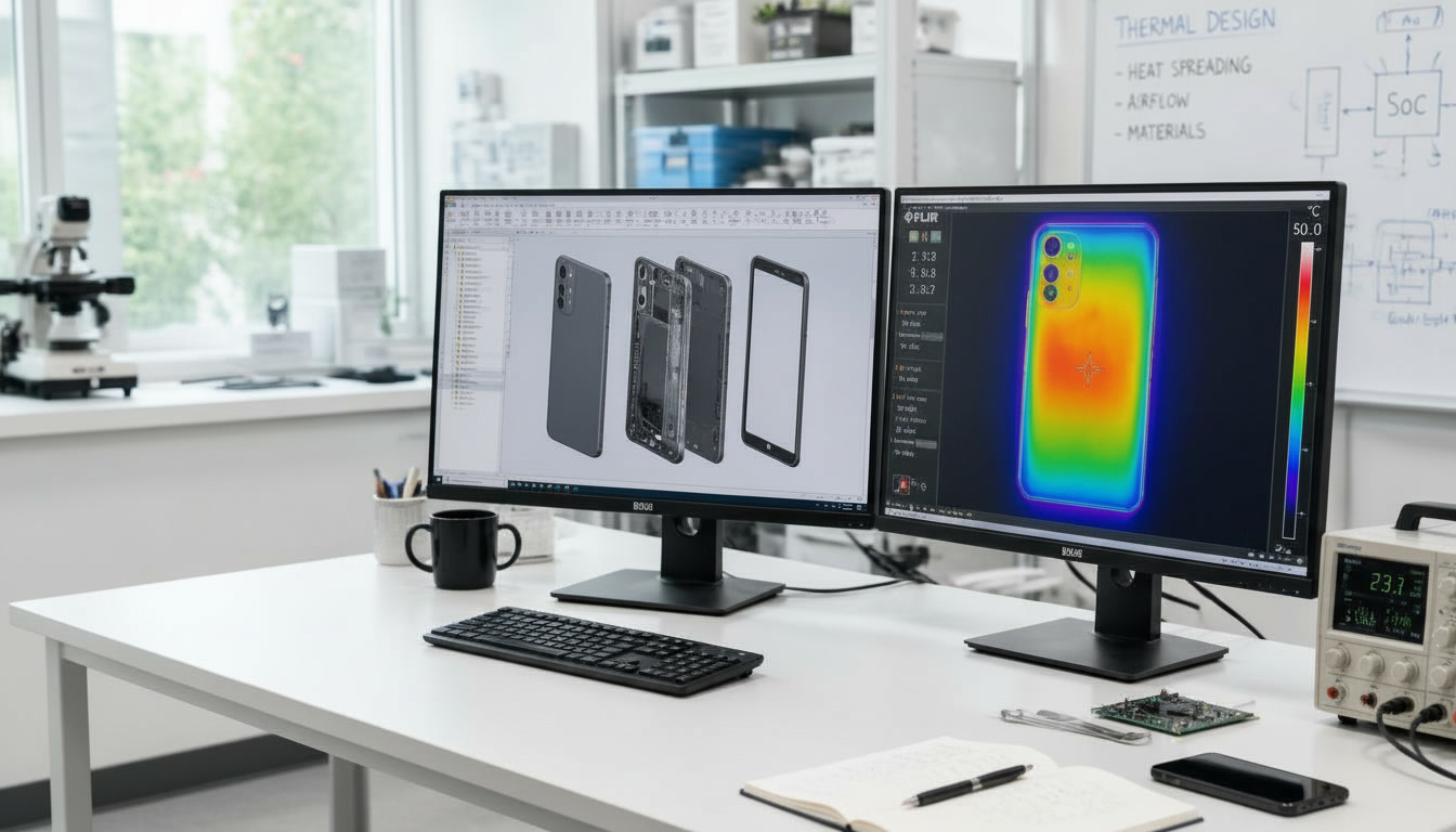 Smartphone thermal design